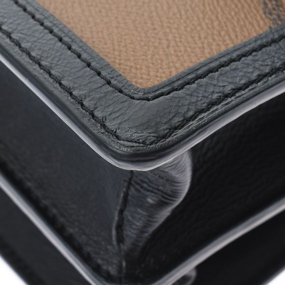 Louis Vuitton Giant Reverse monogram  Dauphine MM Monogram Shoulder Bag Brown - Picture 7 of 12